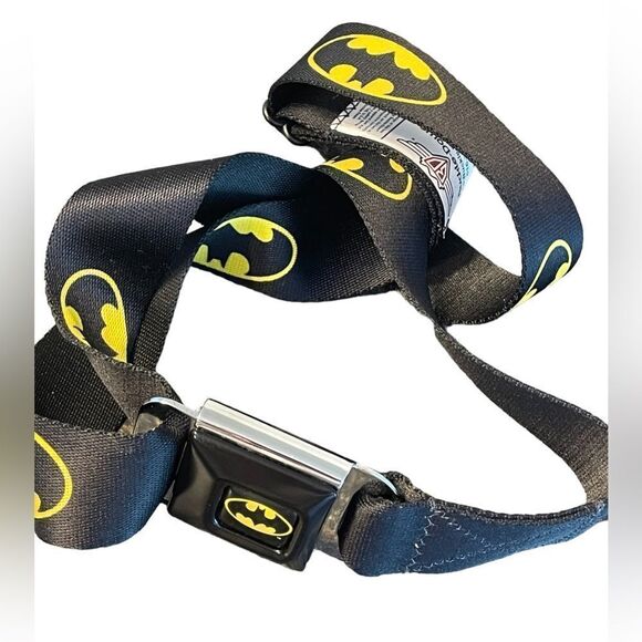 Buckle-Down Batman Seatbelt Buckle Unisex Belt - Picture 1 of 7